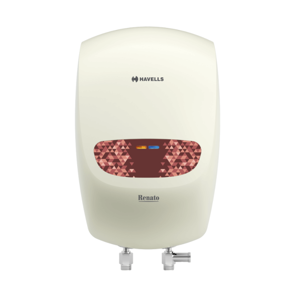 RENATO 3 L Ivory Maroon Water Heater