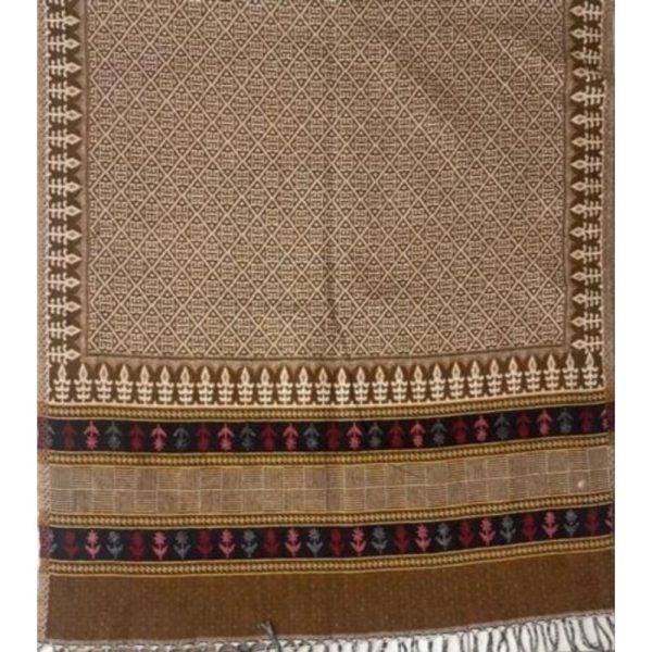 Brown Kullu Winter Woolen Shawls