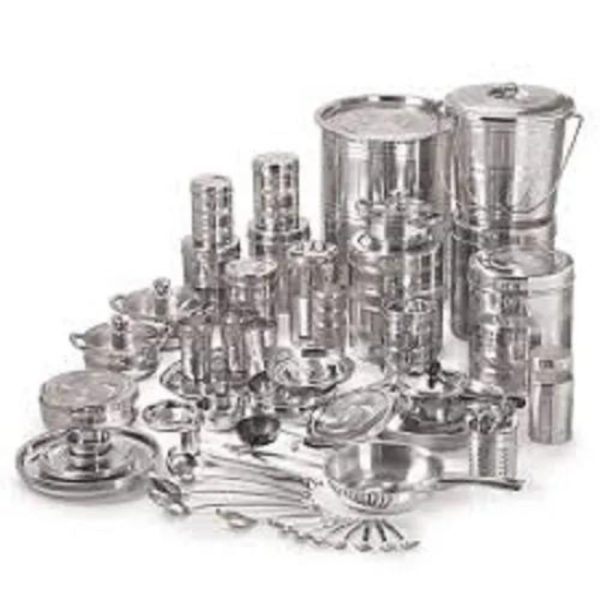 Stainless Steel Bartan Set