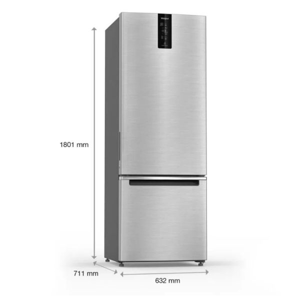 Intellifresh Pro 312L 3 Star Convertible Frost Free Bottom-Mount Refrigerator - Image 3