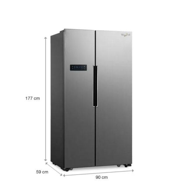 Wseries 537L Frost-Free Side by Side Refrigerator - Image 3