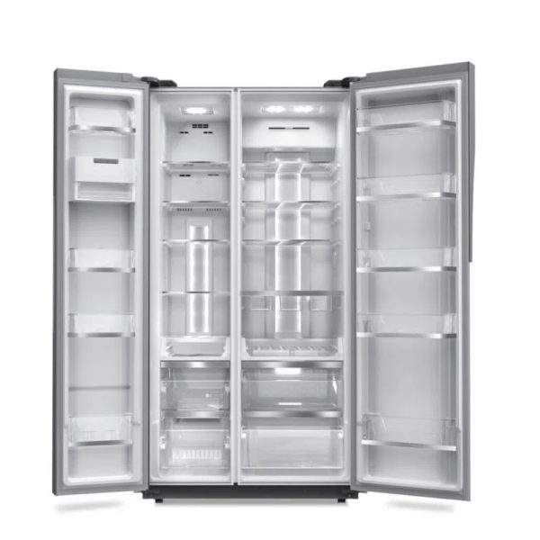 Wseries 603L Glass Finish Frost-Free Side by Side Refrigerator - Image 2