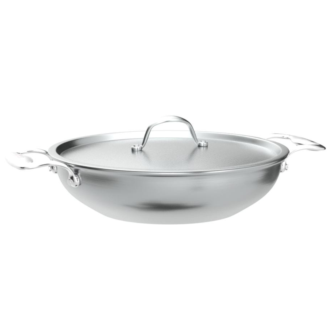 Round Stainless Steel Pans Vikrii Makes Your Business Grow