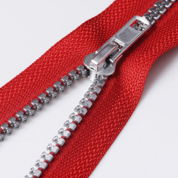 Silver Teeth Zippers