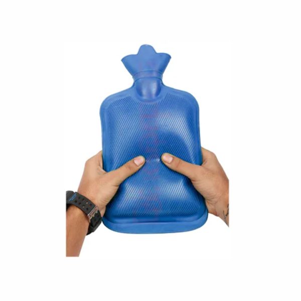 Blue Rubber Hot Water Bottle
