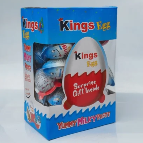 Kings Egg Chocolate Egg ( Per Jar )