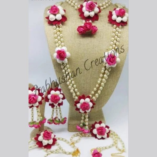 Baby Shower Flowers Jewellery Set
