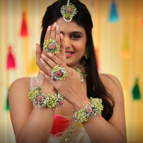 Flower Jewellery Set Best For Weeding