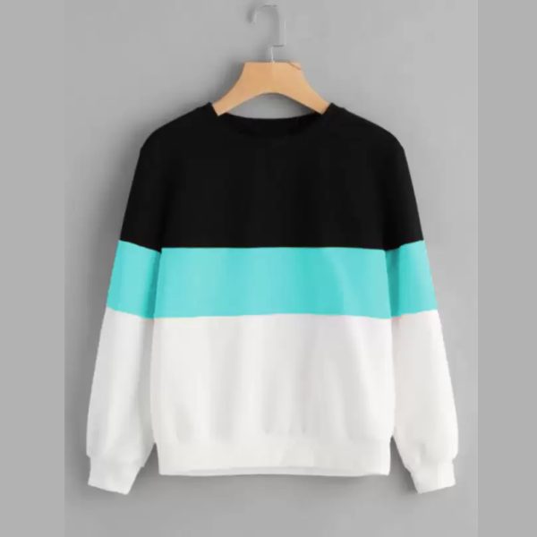 Men Colorblock Round Neck Pure Cotton T-Shirt