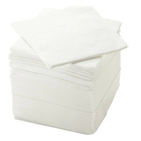 White Paper napkin