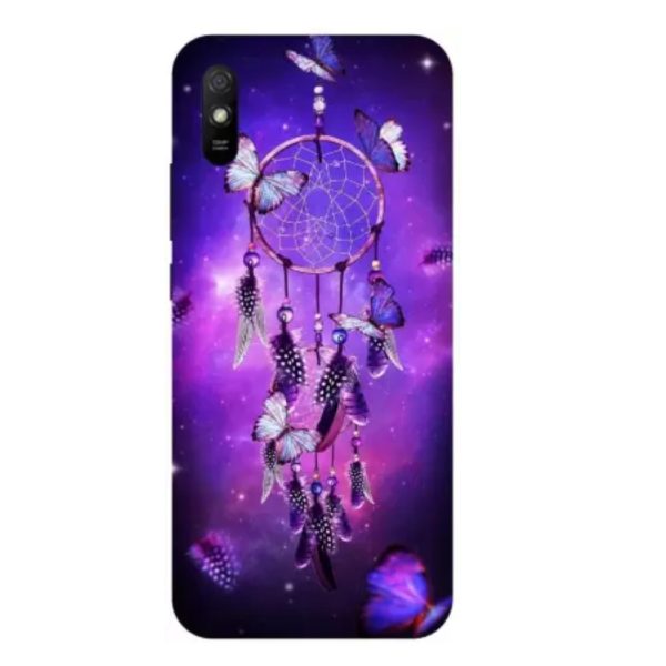 SSMORYA Back Cover for Redmi 9i, Pink Sparkle