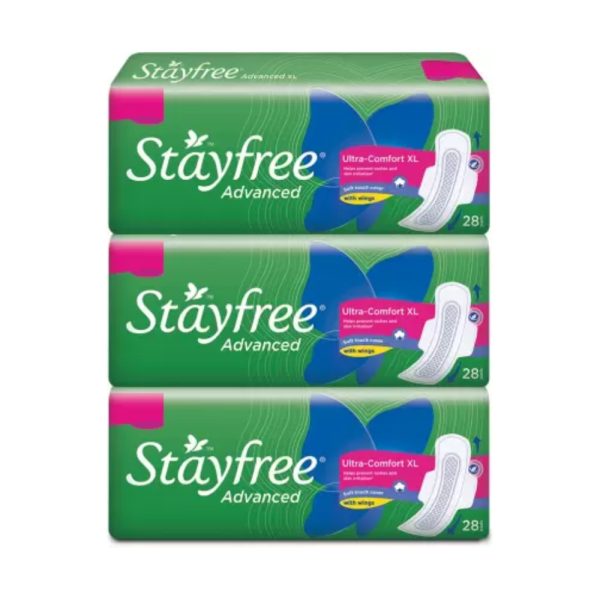 Stayfree Comfort Soft XL Sanitary Pad (Pack of 84)