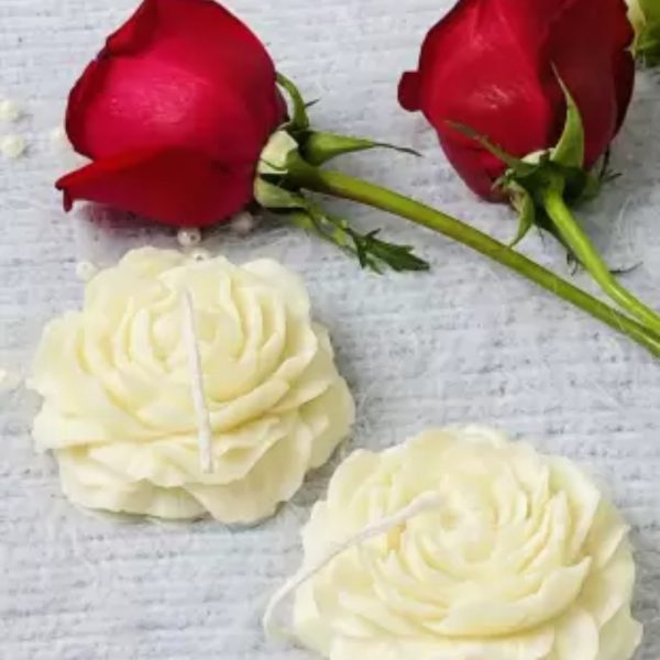 yellow petal Flower Candles