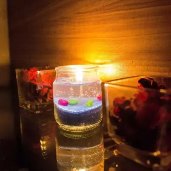 Unscented Gel Jar Candle