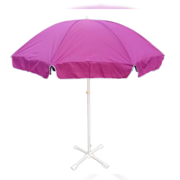 Popular Polyester Garden Umbrella Height 8.5 Feet ( Orchid )