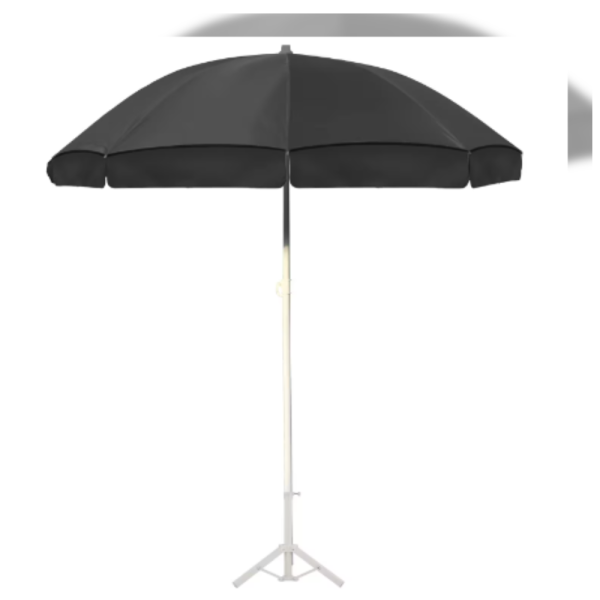 Popular Polyester Garden Umbrella Diameter 42 Inch ( Black )