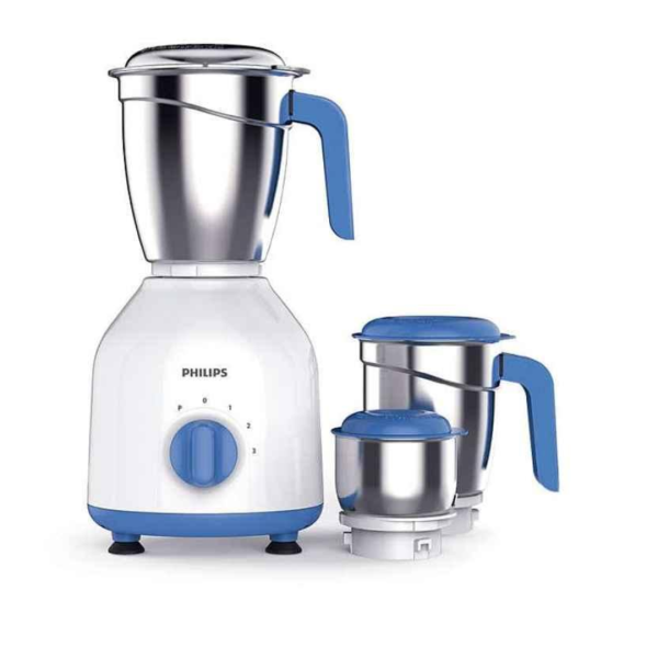 Philips Mixer Grinder, 500W Motor, 3 Jars, Bigger jar Sizes - HL7535/01