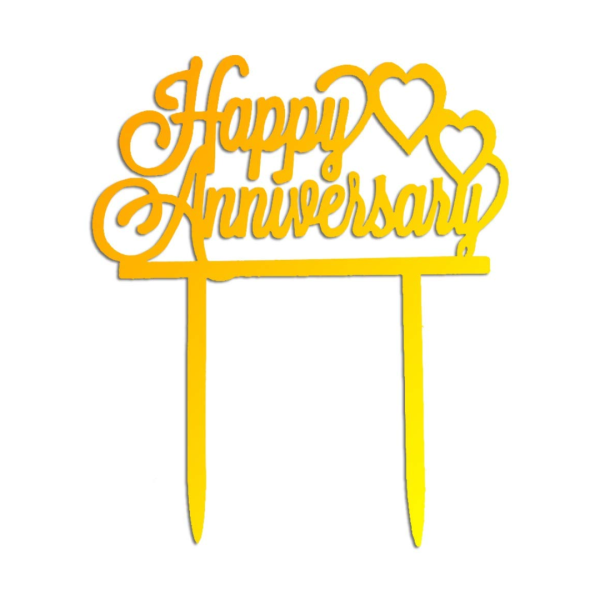 Anniversary Cake Topper