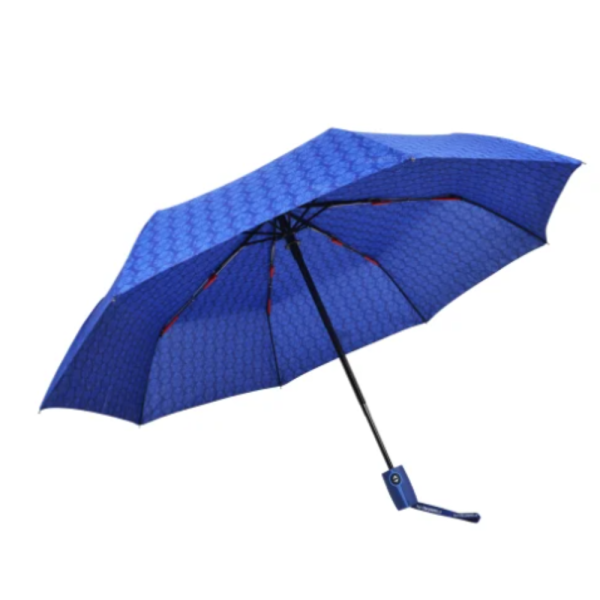 Royal Blue Printed Umbrella