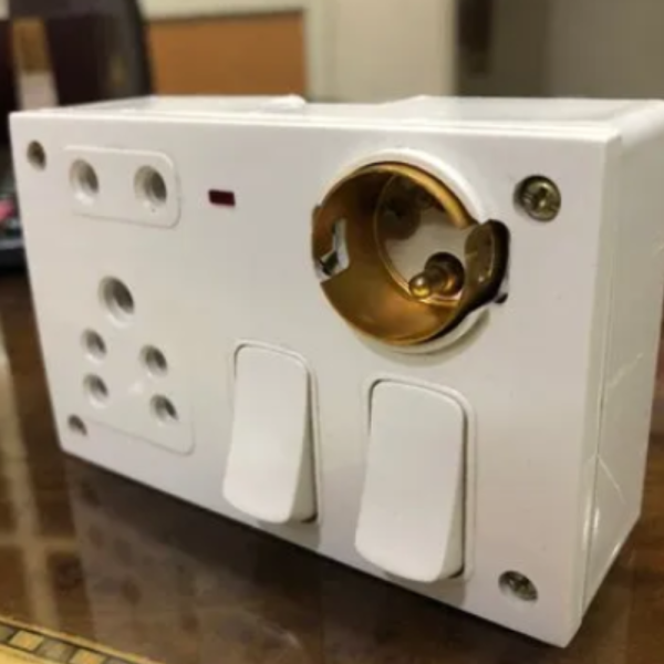 6A. Switch, Socket & Holder Combined With Box And Indicator