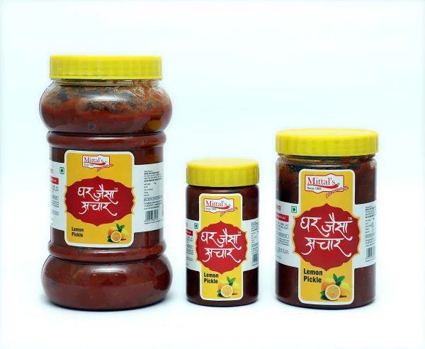 Lemon Pickle 500g Jar