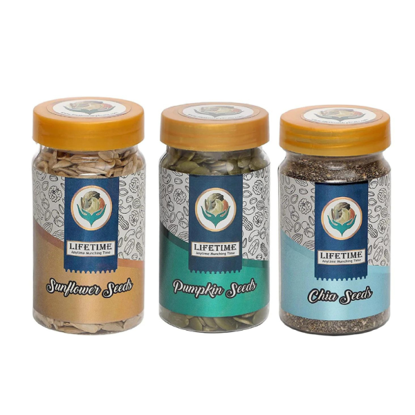 Premium Edible Seeds Combo | Healthy Seeds for Eat |