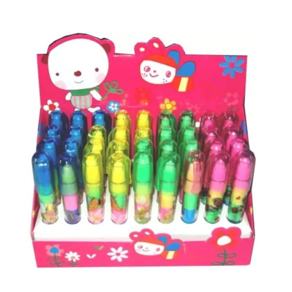 Parteet Stacking Pen Type Erasers