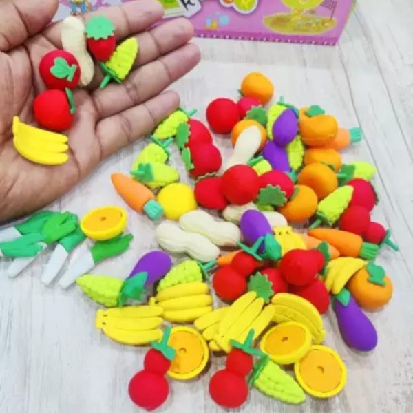 Eraser for Kid Fancy Fruit & Vegetable