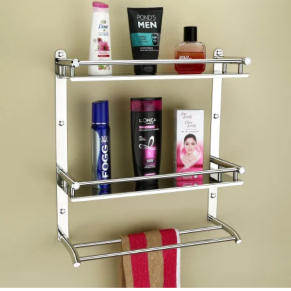 3 Layer Bathroom Shelf