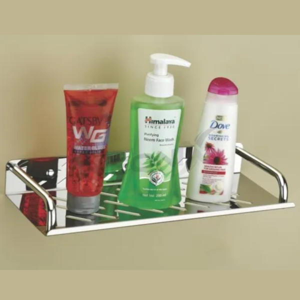 SS Perforated Bathroom Shelf