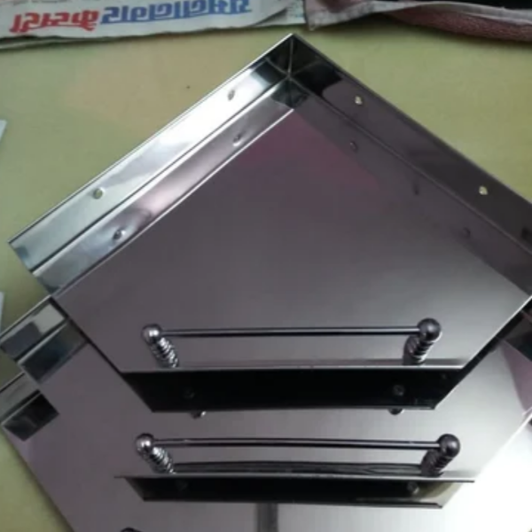 Stainless Steel Corner Shelf
