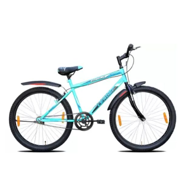 LEADER Scout 26T SEA Blue BLACK for Ride 26 T Mountain Cycle