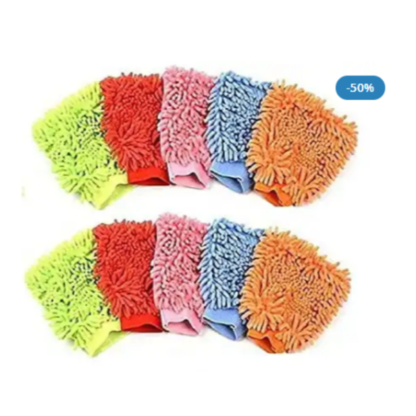 Aksmit Microfiber Vehicle Washing Hand Glove