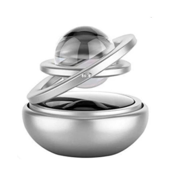 Aksmit 360° Double Ring Crystal Auto Rotate Car Perfume Air Car Fresheners