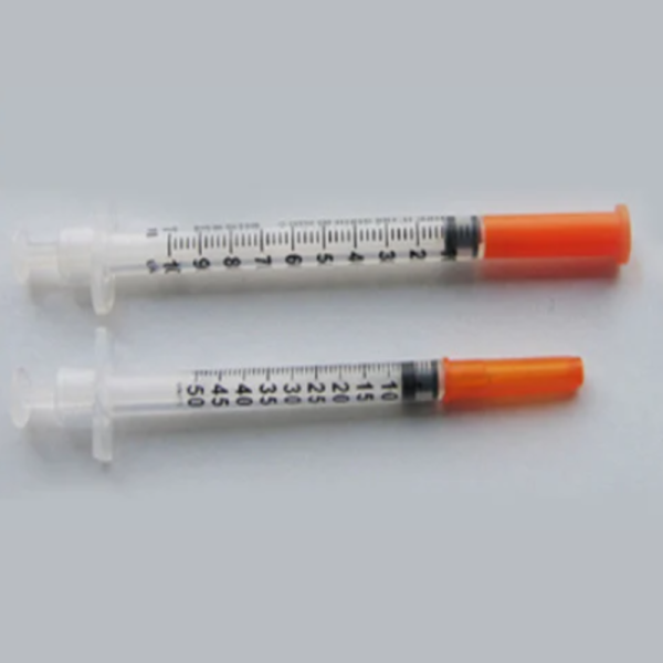 Plastic U 100 Insulin Syringe 1piece