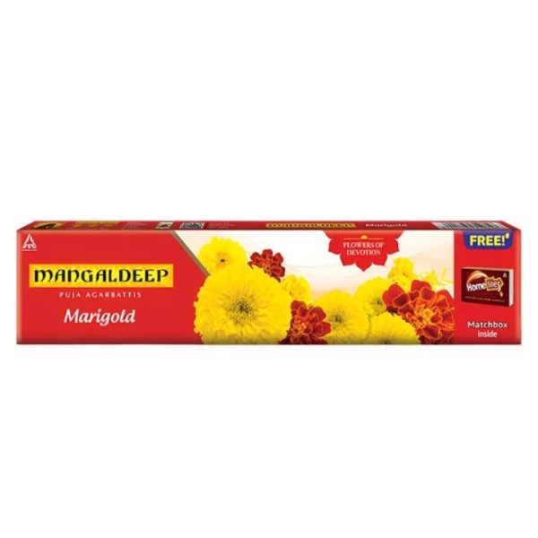 Mangaldeep Marigold Incense Sticks Agarbatti