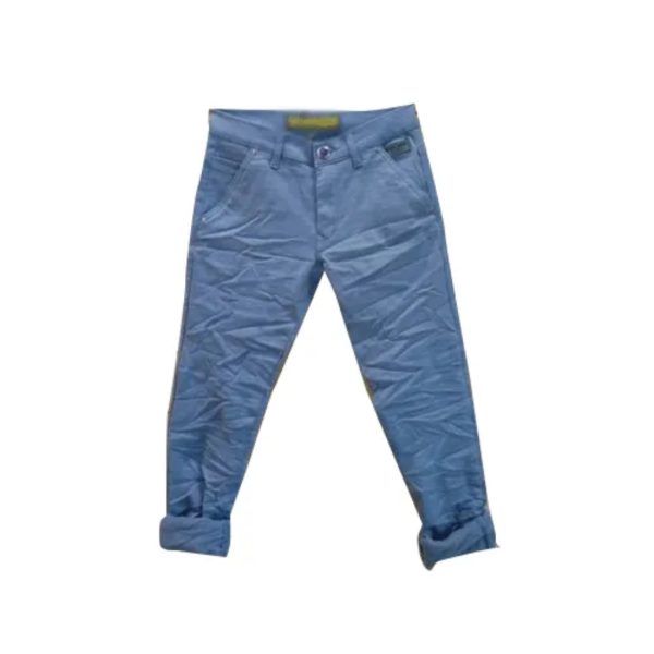 Mens Plain Cotton Cargo Jeans