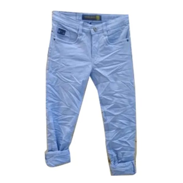 Mens Comfort Fit Cotton Cargo Jeans