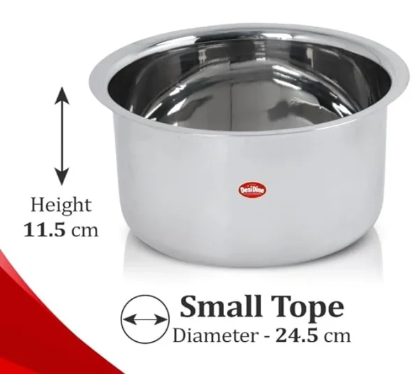 DesiDine Premium Stainless Steel Tope - Image 2