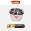 Sandwich Bottom Stainless Steel Tope Set of 3, Induction & Gas Base/1, 1.5, 2 Litre - Image 3