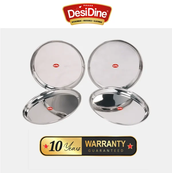 DESIDINE Stainless Steel Deep Wall Plates with Mirror Finish - Image 5