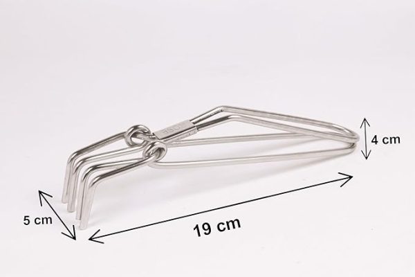 DesiDine Stainless Roti Tong & Pakkad Combo Pack of 2 - Image 2