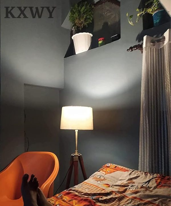 Tripod Floor Lamp | Antique Designed Jute Fabric With Khadi Shade Decorative - Image 5