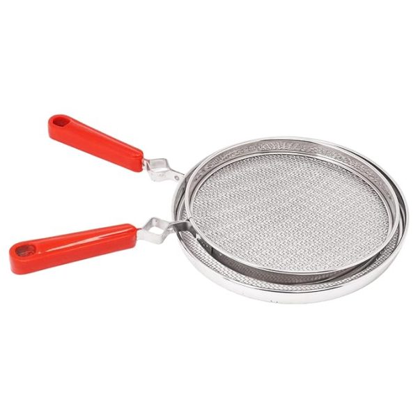 DesiDine Stainless Steel Papad Roast Jali Set of 2 pc - Image 2