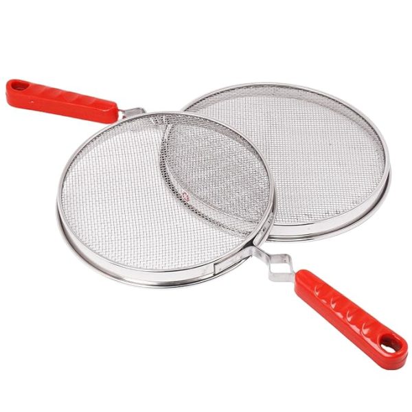 DesiDine Stainless Steel Papad Roast Jali Set of 2 pc - Image 3