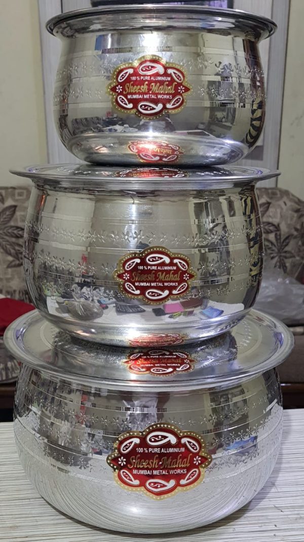 Hyderabadi Handi Diamond Large 7Pcs Set - Image 2
