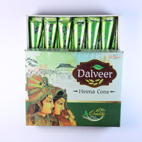 Dalveer Heena Cone (Per Box)