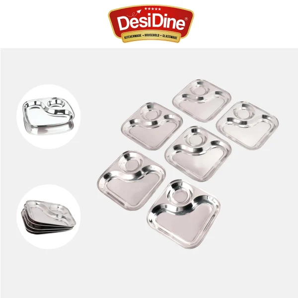DESIDINE Stainless Steel Deep Wall Plates with Mirror Finish - Image 6