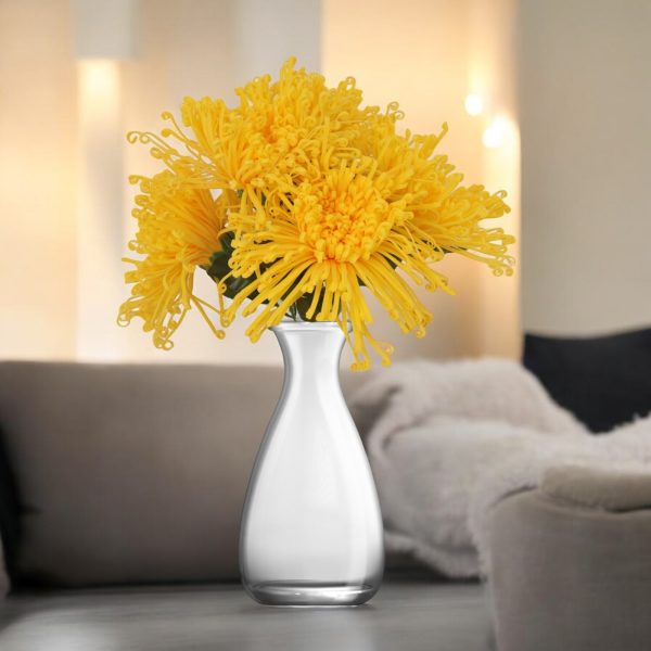 Yellow Artificial Spider Mum Stems Flower