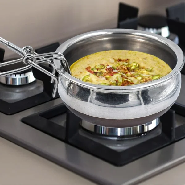 DesiDine Stainless Roti Tong & Pakkad Combo Pack of 2 - Image 5